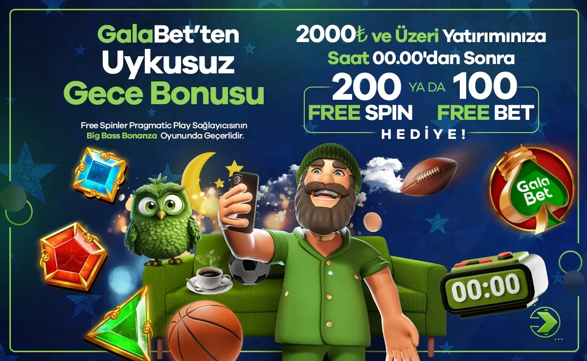 Galabet kampanya ekranı
